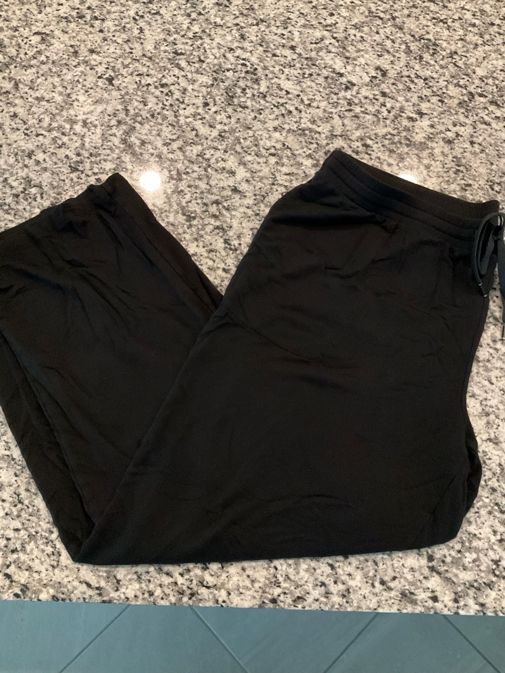 Soma women’s Black Jogger Sweatpants with Drawstring
